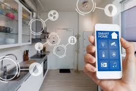 Home automation control via smartphone